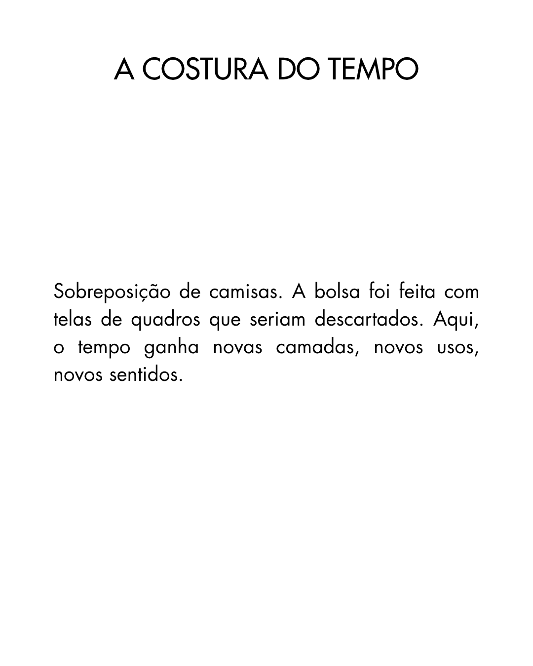 Bolsa de Quadros Reaproveitados