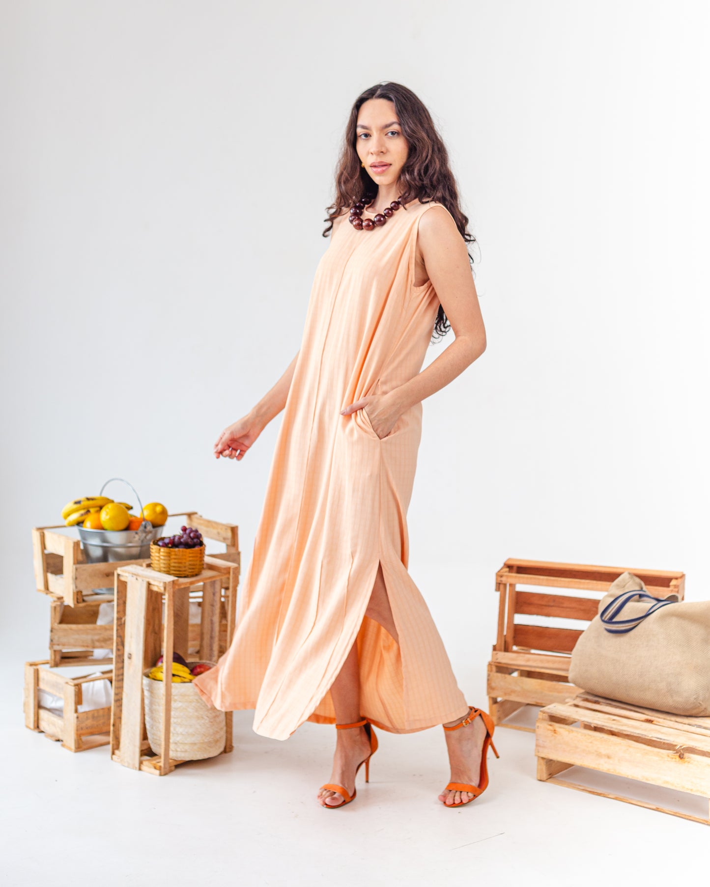 Vestido em Viscose ''EIFFEL''
