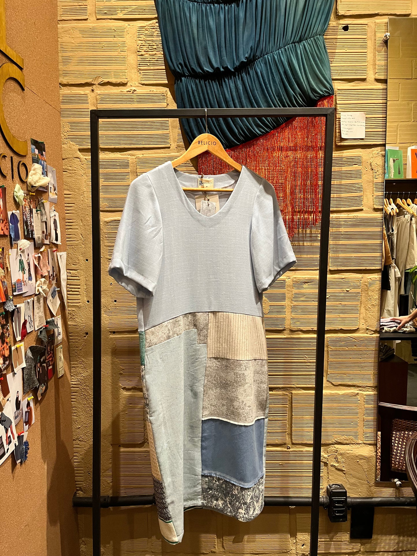 Vestido de Retalho “Meu Mar”