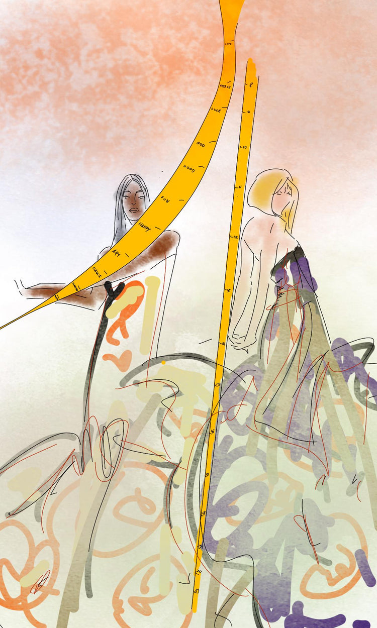 Rabiscos de Folhas Caindo