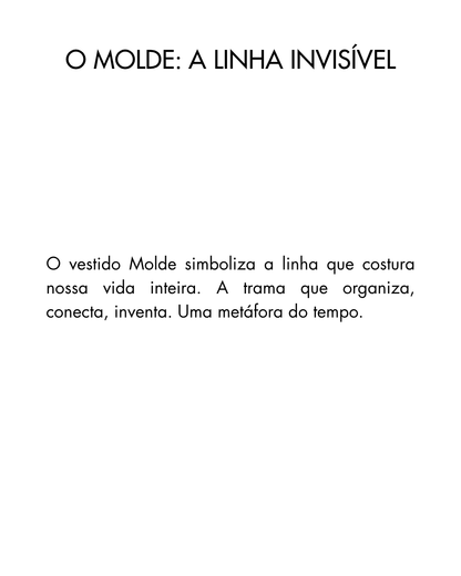 O Molde: A Linha Invisível — Vestido Midi em Trama Natural