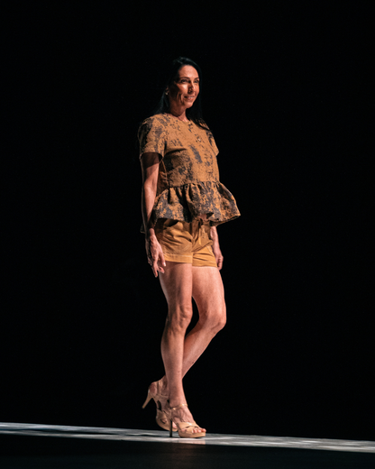 O Barroco Sustentável — Blusa Peplum