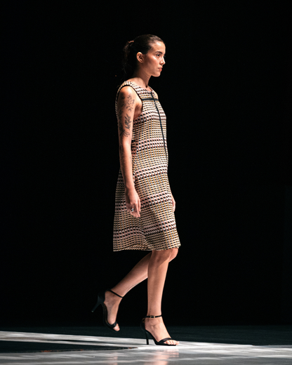 Vestido Gráfico Homenagem a Yves Saint Laurent