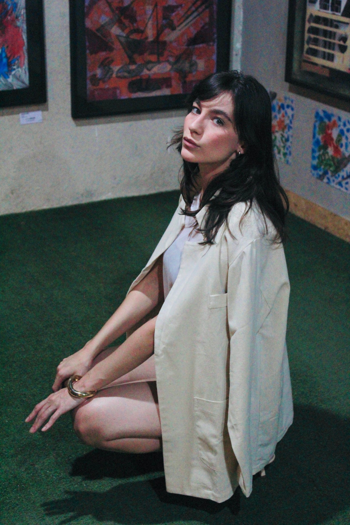 Blazer Guarda-roupa Cru