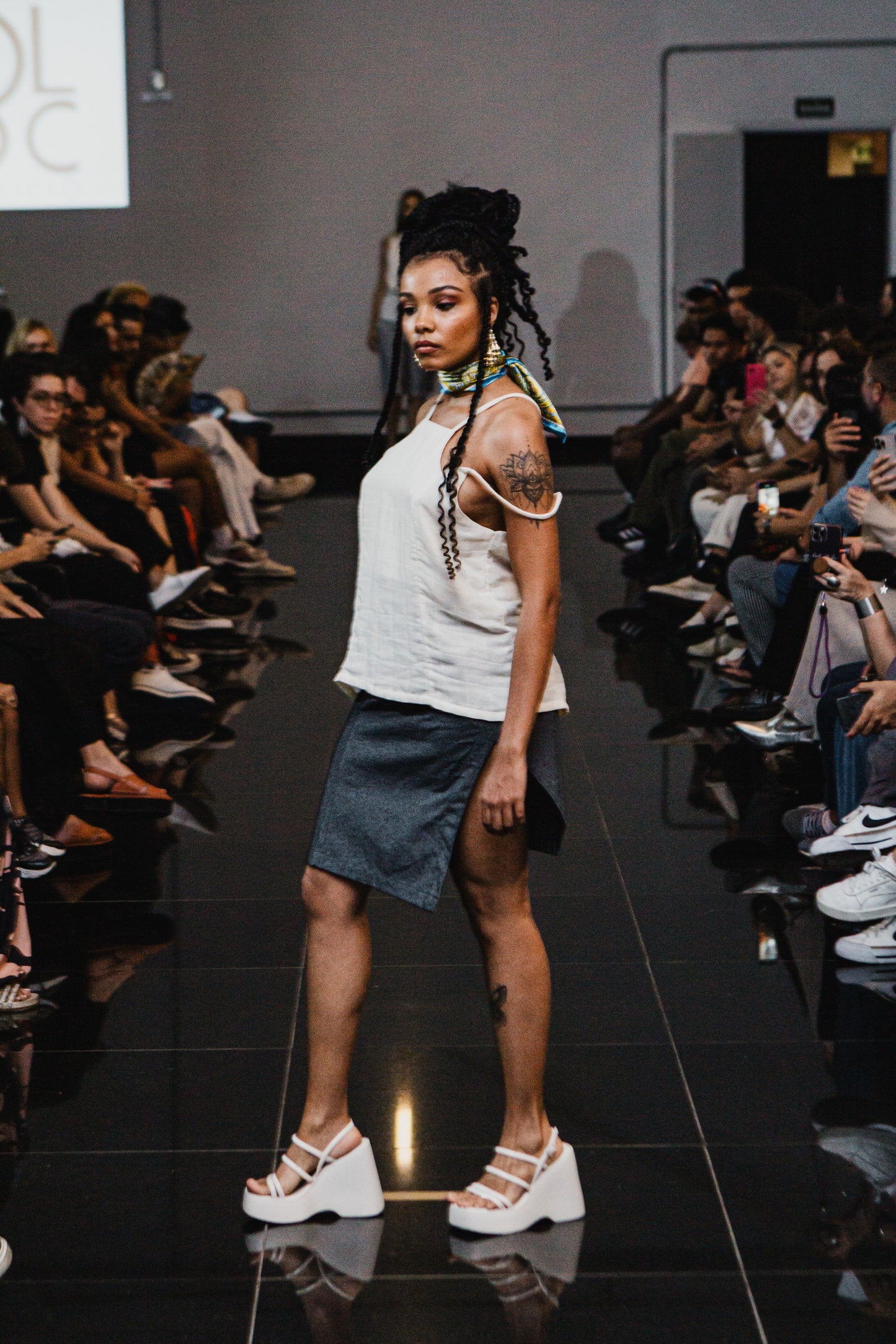 Saia Jeans ''Meu Cuxiu''