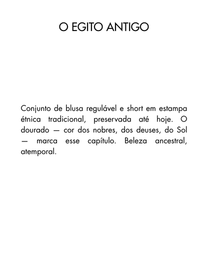O Egito Antigo — Conjunto Étnico Regulável