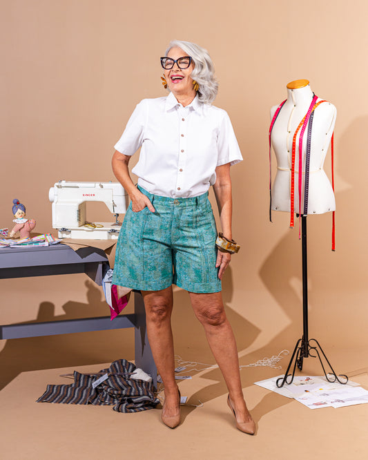 Short de Jacquard ''Mármore''