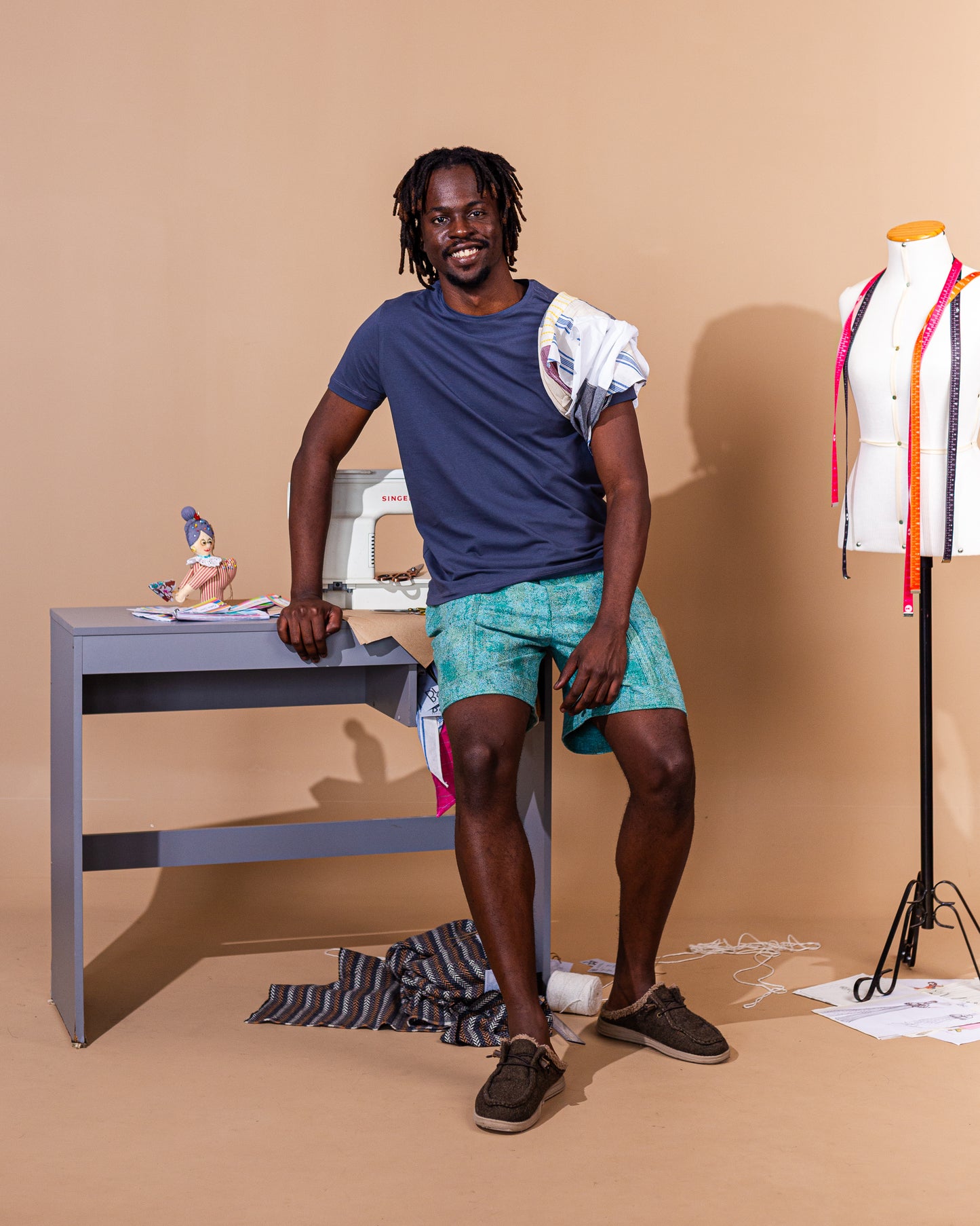 Short de Jacquard ''Mármore''