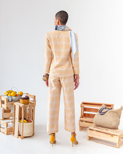 Blazer de Algodão Amarelo ''Ararajuba''