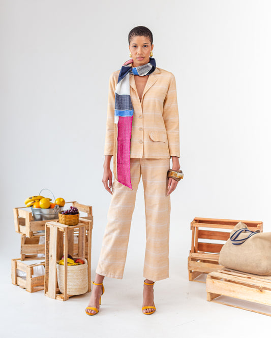 Blazer de Algodão Amarelo ''Ararajuba''