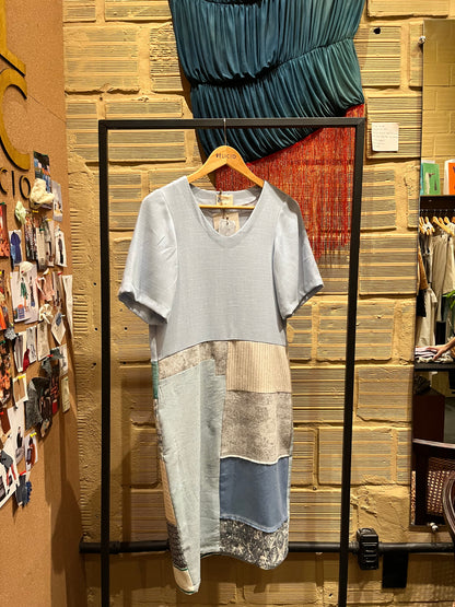 Vestido de Retalho “Meu Mar”