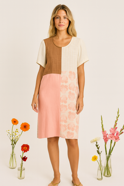 Vestido de Retalho “Minha Flor”