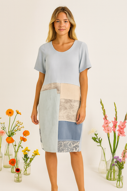 Vestido de Retalho “Meu Mar”