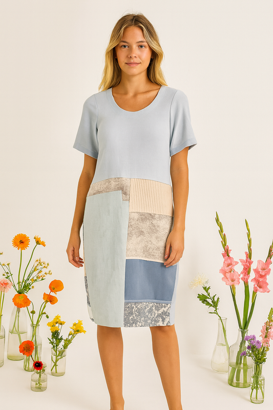 Vestido de Retalho “Meu Mar”