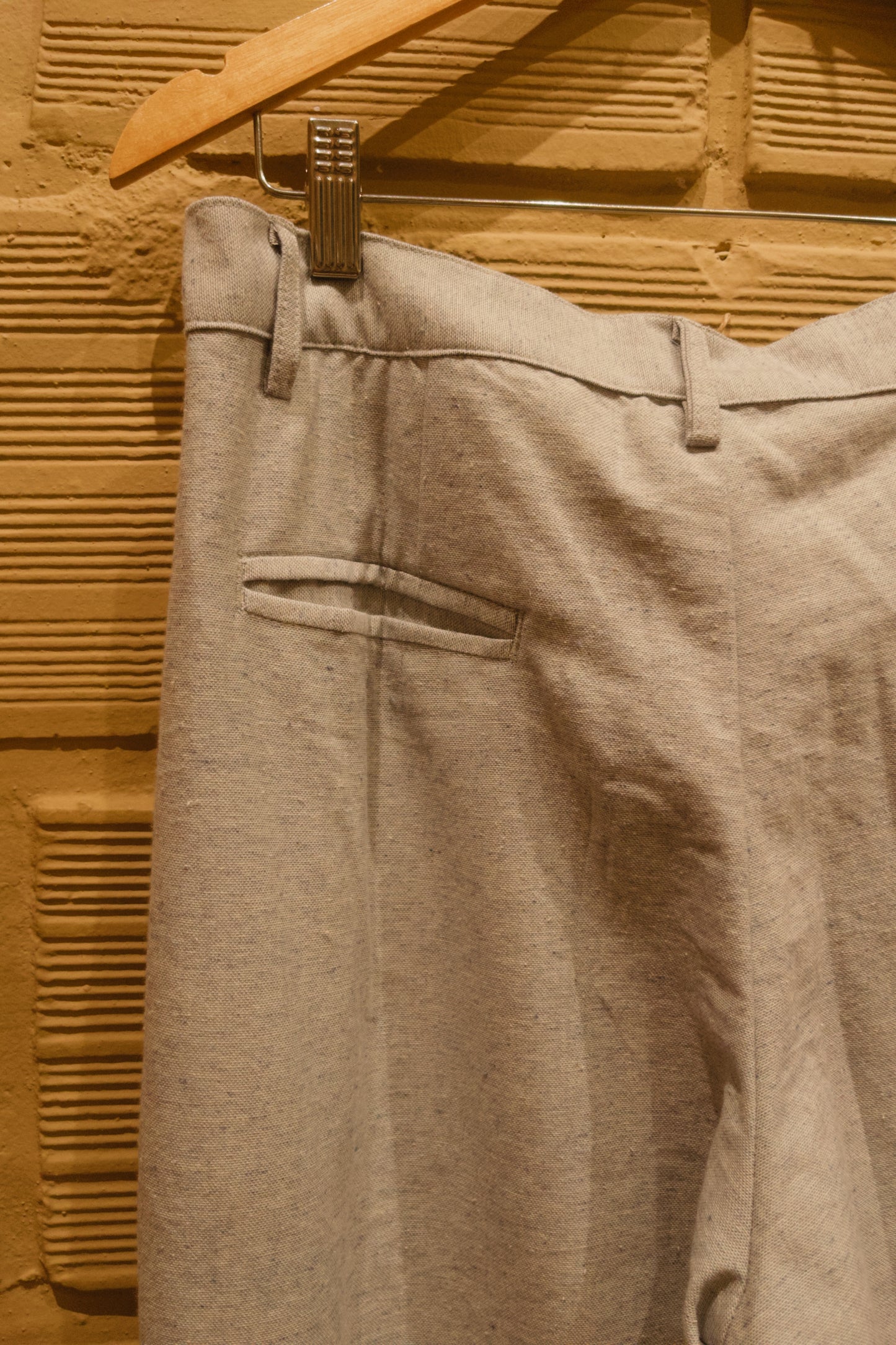 Calça de alfaiataria ''Quase um jeans''