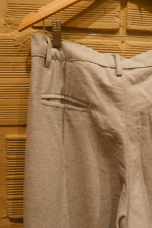 Calça de alfaiataria ''Quase um jeans''