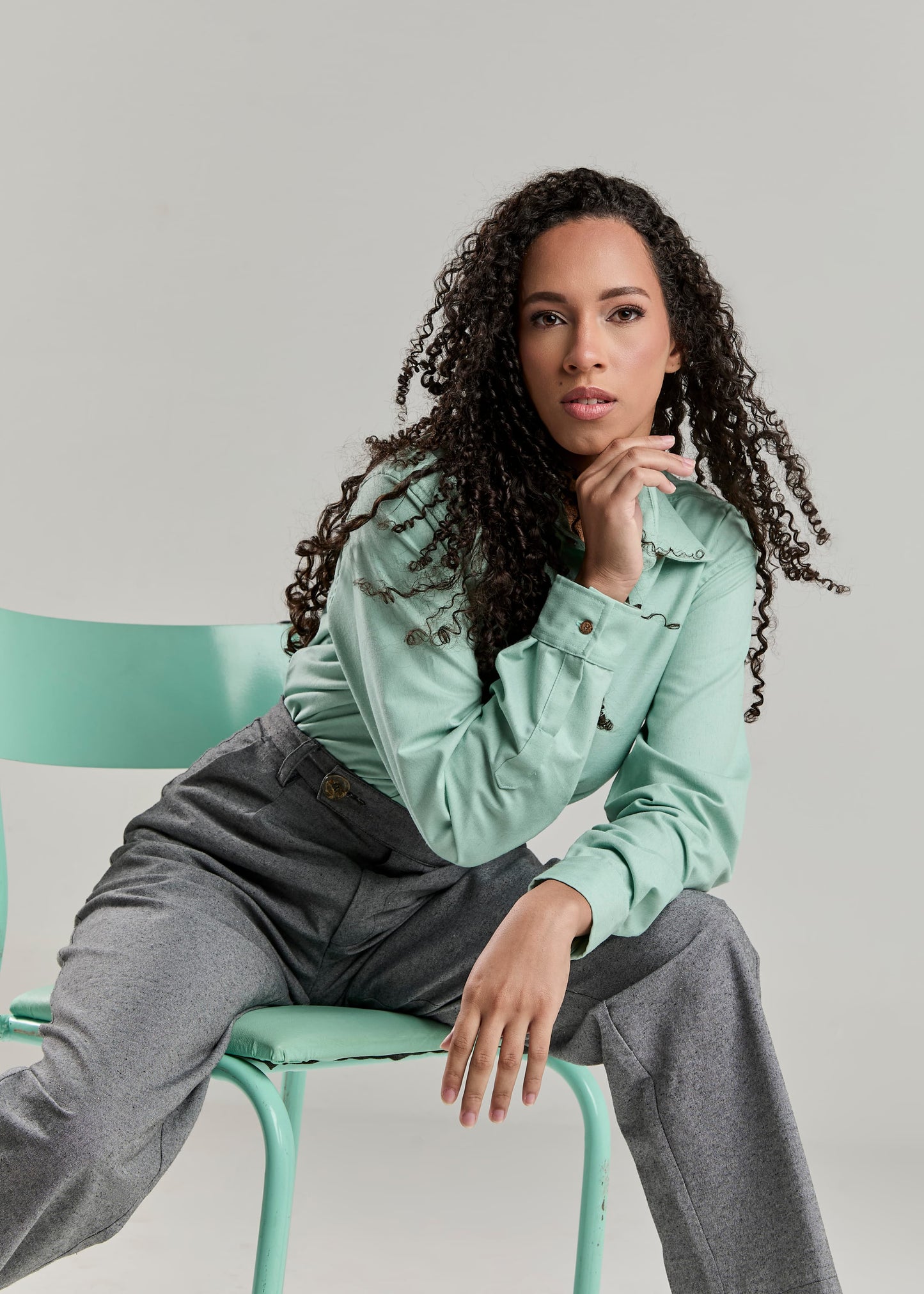 Camisa em Algodão Reciclado ''Ver o Mar''