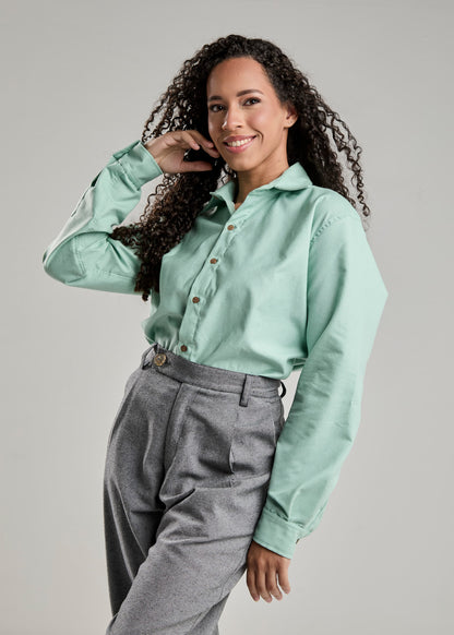 Camisa em Algodão Reciclado ''Ver o Mar''