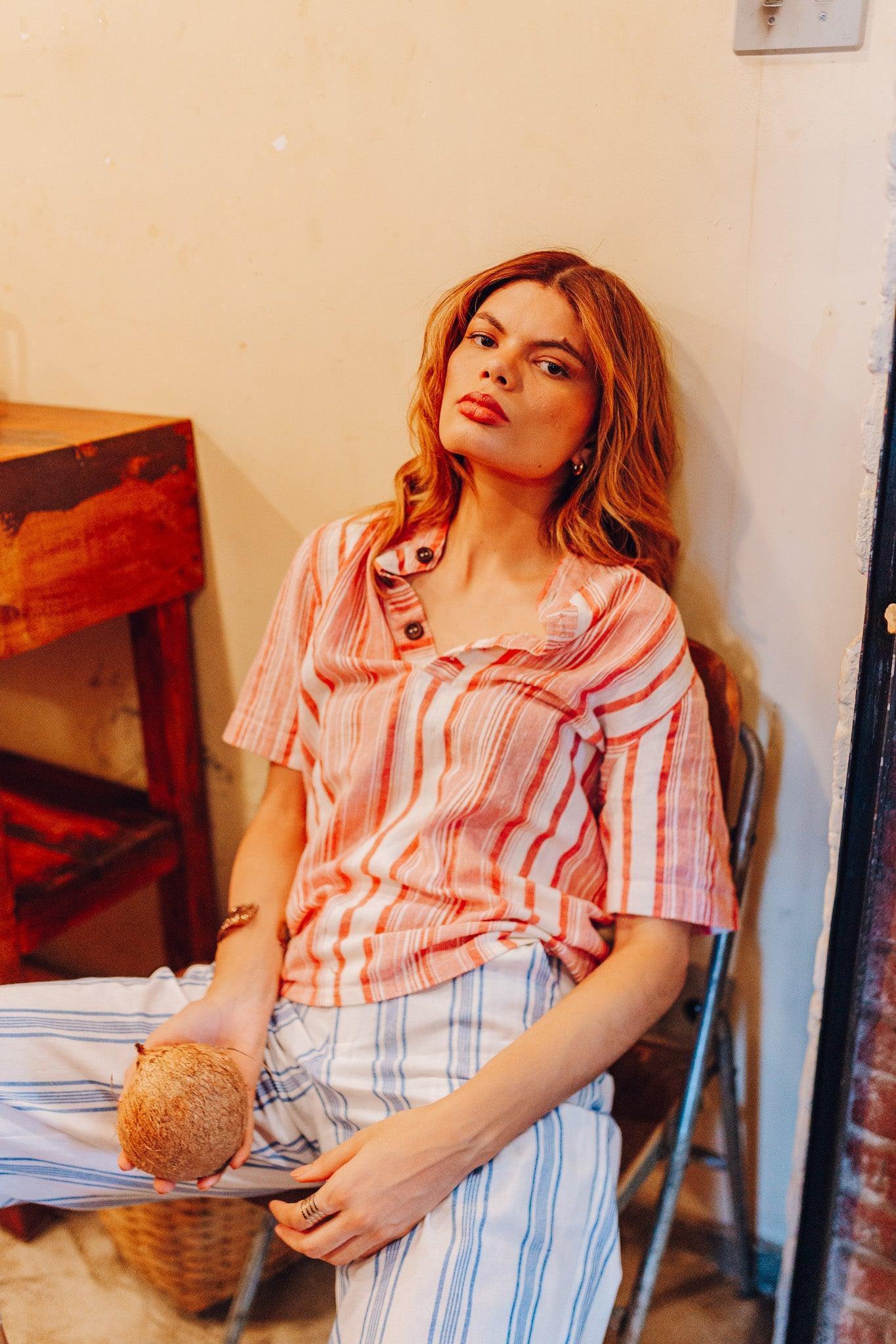 Calça Alfaiataria Azul aMar - BELICIO