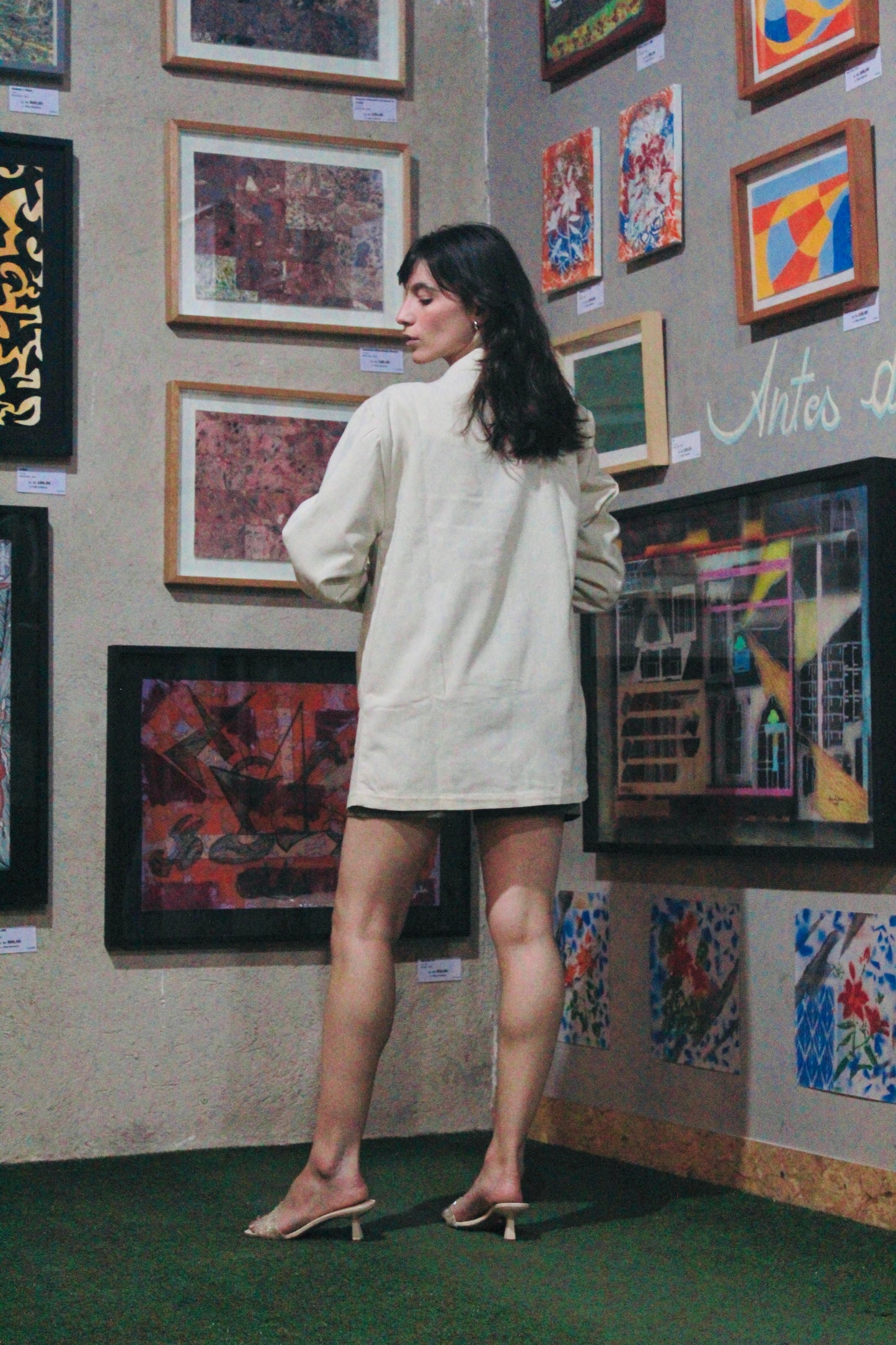 Blazer Guarda-roupa Cru