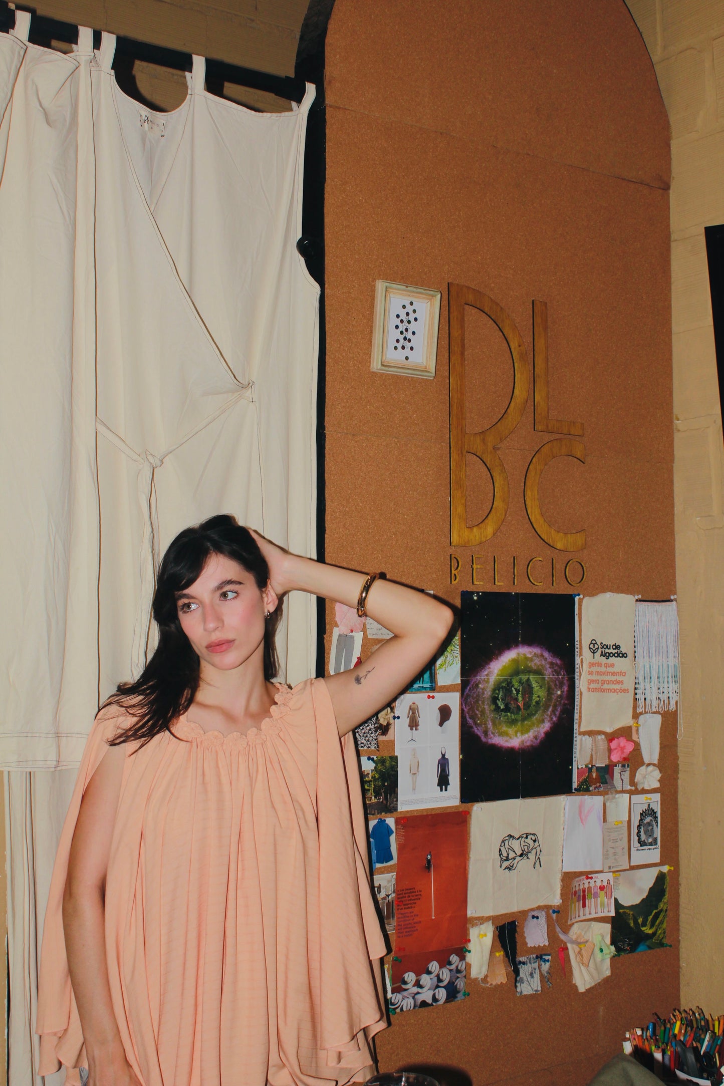 Bata em viscose ecovero leazing ''Fuxico''
