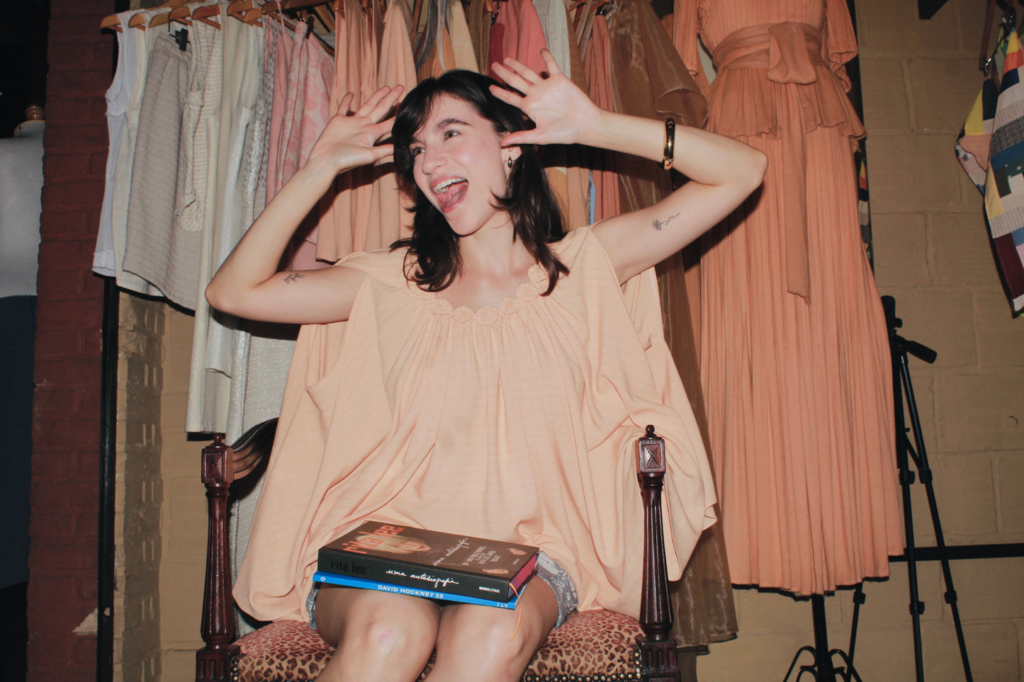 Bata em viscose ecovero leazing ''Fuxico''