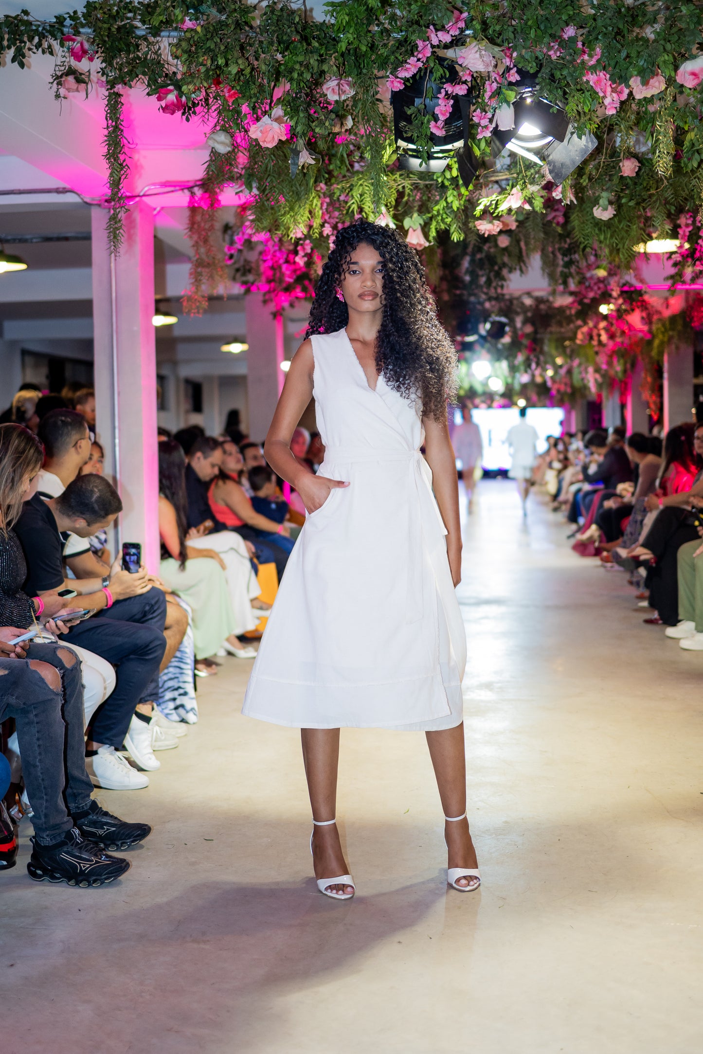 Vestido Transpassado Off White ''Brisa''